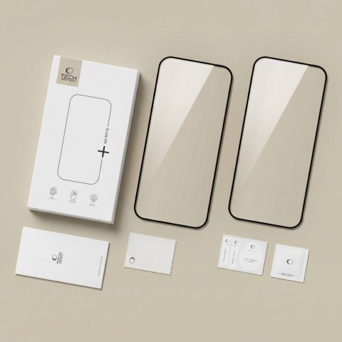 SZKŁO HARTOWANE TECH-PROTECT GLASS FIT+ 2-PACK XIAOMI REDMI 17 4G / 5G BLACK
