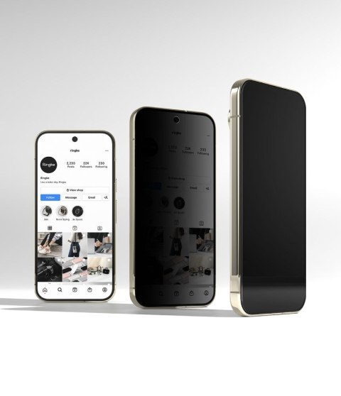 SZKŁO PRYWATYZUJĄCE RINGKE EASY SLIDE 2-PACK GOOGLE PIXEL 9 PRO XL / 10 PRO XL / 11 PRO XL PRIVACY