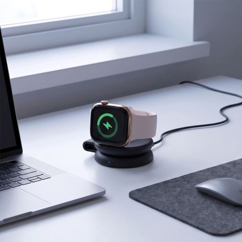 TECH-PROTECT A55 2IN1 MAGNETIC MAGSAFE WIRELESS CHARGER 25W QI2.2 BLACK