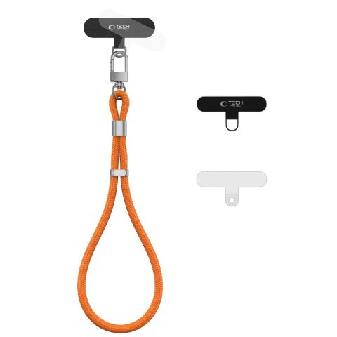 TECH-PROTECT C11S ROPE WRIST STRAP COSMIC ORANGE