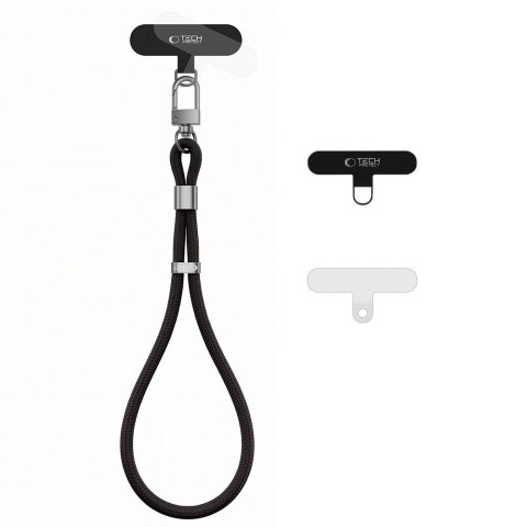 TECH-PROTECT C11S ROPE WRIST STRAP OBSIDIAN BLACK