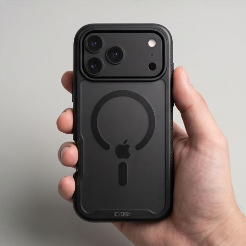 TECH-PROTECT DEFENSE MAGSAFE IPHONE 17 PRO / 18 PRO MATTE BLACK