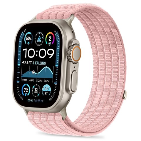 TECH-PROTECT NYLON SPORT APPLE WATCH 8 / 9 / 10 / 11 / SE / ULTRA (44 / 45 / 46 / 49 MM) LIGHT PINK
