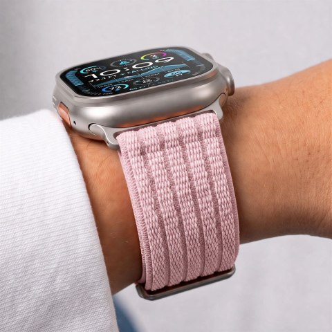 TECH-PROTECT NYLON SPORT APPLE WATCH 8 / 9 / 10 / 11 / SE / ULTRA (44 / 45 / 46 / 49 MM) LIGHT PINK