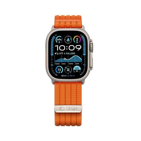 TECH-PROTECT NYLON SPORT APPLE WATCH 8 / 9 / 10 / 11 / SE / ULTRA (44 / 45 / 46 / 49 MM) ORANGE