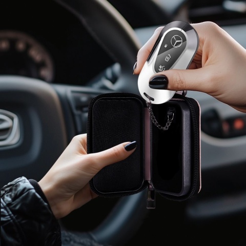 Antykradzieżowe Etui Keyless Blokada Sygnału RFID i WiFi Ochrona Samochodu