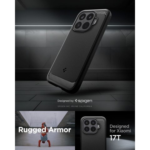 SPIGEN RUGGED ARMOR XIAOMI 17T MATTE BLACK