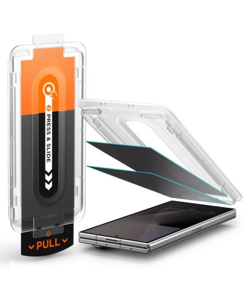 SZKŁO HARTOWANE SPIGEN GLAS.TR EZ FIT PRO 2-PACK GALAXY Z FOLD 7 / 8 ULTRA PRIVACY