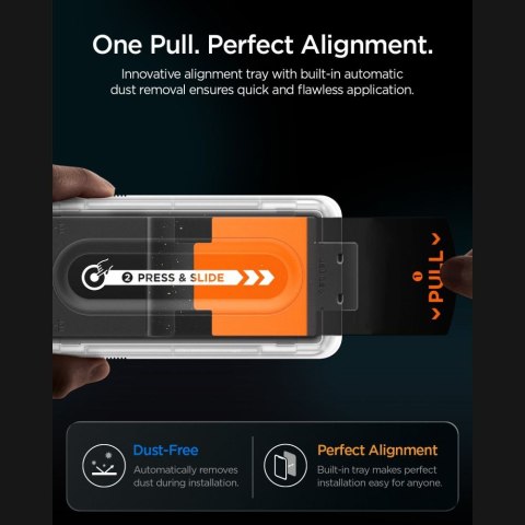 SZKŁO HARTOWANE SPIGEN GLAS.TR EZ FIT PRO 2-PACK GALAXY Z FOLD 7 / 8 ULTRA PRIVACY