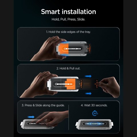 SZKŁO HARTOWANE SPIGEN GLAS.TR EZ FIT PRO 2-PACK GALAXY Z FOLD 7 / 8 ULTRA PRIVACY