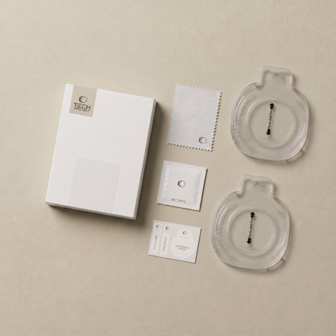 SZKŁO HARTOWANE TECH-PROTECT EASY SET+ 2-PACK SAMSUNG GALAXY WATCH 8 / 9 (44 MM) CLEAR
