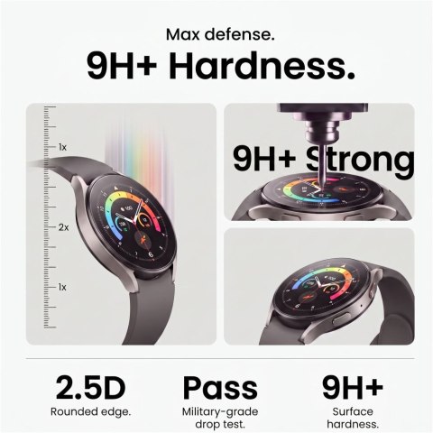 SZKŁO HARTOWANE TECH-PROTECT EASY SET+ 2-PACK SAMSUNG GALAXY WATCH ULTRA 2 2026 (47 MM) CLEAR