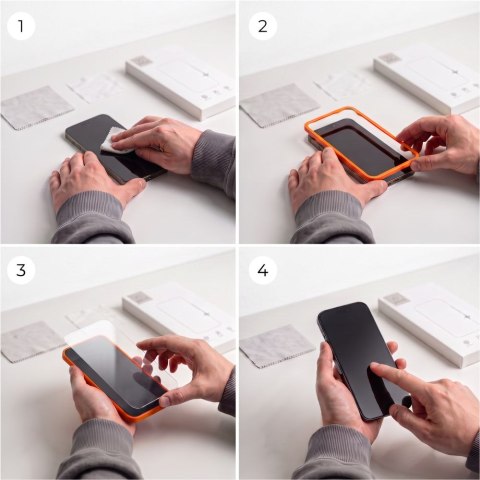 SZKŁO HARTOWANE TECH-PROTECT EASY SET+ 3-PACK IPHONE 18 PRO CLEAR