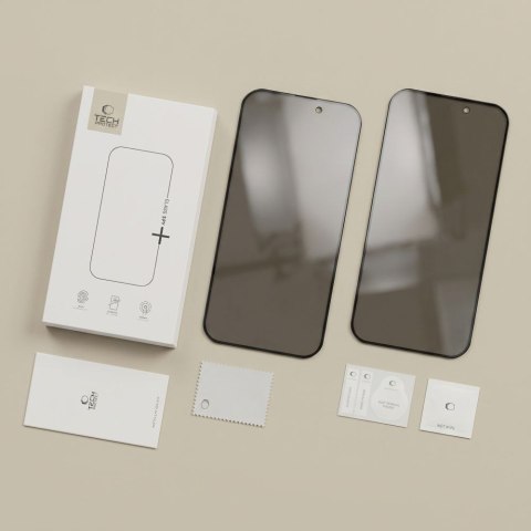 SZKŁO PRYWATYZUJĄCE TECH-PROTECT GLASS SPY+ 2-PACK IPHONE 18 PRO MAX PRIVACY