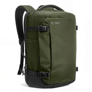 TECH-PROTECT DEFENDER S70 RYANAIR & WIZZAIR TRAVEL LAPTOP CABIN BACKPACK 24L 40x30x20 MILITARY GREEN
