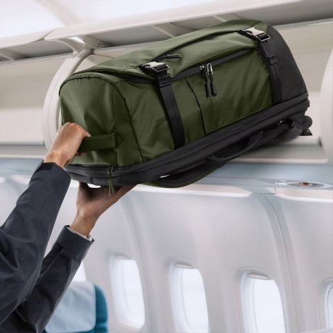 TECH-PROTECT DEFENDER S70 RYANAIR & WIZZAIR TRAVEL LAPTOP CABIN BACKPACK 24L 40x30x20 MILITARY GREEN
