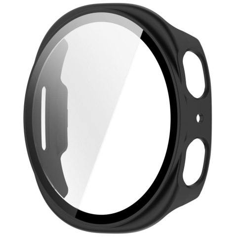 TECH-PROTECT DEFENSE 2-PACK SAMSUNG GALAXY WATCH 8 / 9 (40 MM) MATTE BLACK & CLEAR