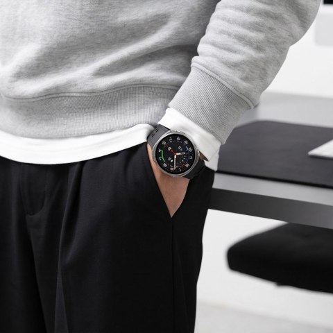TECH-PROTECT DEFENSE 2-PACK SAMSUNG GALAXY WATCH 8 / 9 (44 MM) MATTE BLACK & CLEAR
