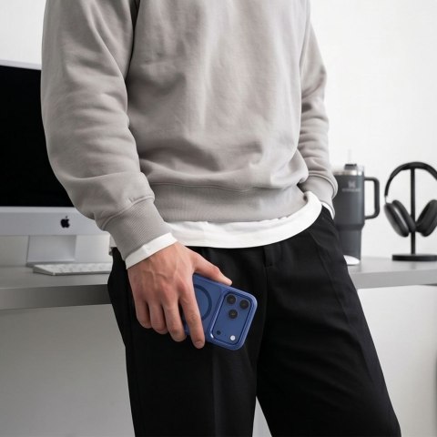 TECH-PROTECT MAGMAT MAGSAFE CC IPHONE 17 PRO / 18 PRO DEEP BLUE/CLEAR