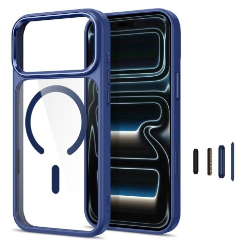 TECH-PROTECT MAGMAT MAGSAFE CC IPHONE 17 PRO MAX / 18 PRO MAX DEEP BLUE/CLEAR