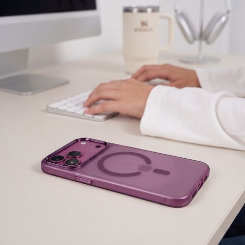 TECH-PROTECT MAGZERO MAGSAFE IPHONE 17 PRO MAX / 18 PRO MAX MATTE DARK CHERRY