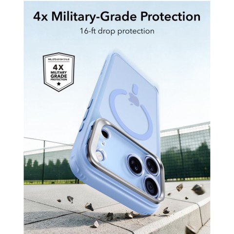 ESR CLASSIC HYBRID KICKSTAND MAGSAFE IPHONE 17 PRO / 18 PRO FROSTED LIGHT BLUE