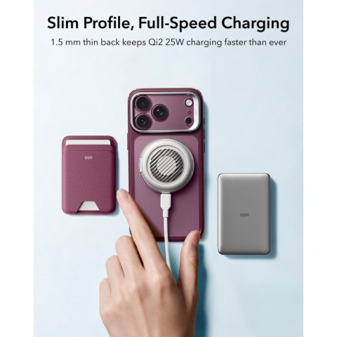 ESR CLASSIC HYBRID KICKSTAND MAGSAFE IPHONE 17 PRO MAX / 18 PRO MAX FROSTED DEEP BURGUNDY
