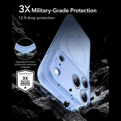 ESR CLASSIC HYBRID MAGSAFE IPHONE 17 PRO MAX / 18 PRO MAX FROSTED LIGHT BLUE