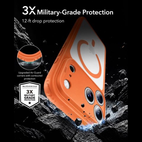 ESR CLASSIC HYBRID MAGSAFE IPHONE 17 PRO MAX / 18 PRO MAX FROSTED ORANGE