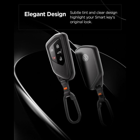 SPIGEN VK100 VOLKSWAGEN / SKODA / SEAT KEY FOB CASE BLACK