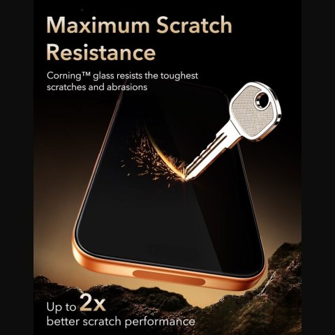 SZKŁO HARTOWANE ESR ULTRAFIT ARMORITE PRO TEMPERED GLASS IPHONE 17 PRO MAX / 18 PRO MAX BLACK
