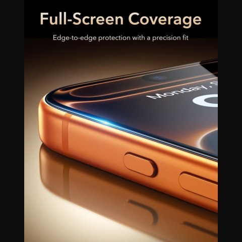 SZKŁO HARTOWANE ESR ULTRAFIT ARMORITE PRO TEMPERED GLASS IPHONE 17 PRO MAX / 18 PRO MAX BLACK