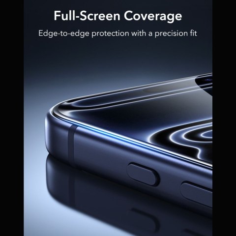 SZKŁO HARTOWANE ESR ULTRAFIT ARMORITE TEMPERED GLASS 2-PACK IPHONE 17 PRO MAX / 18 PRO MAX BLACK