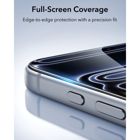 SZKŁO HARTOWANE ESR ULTRAFIT CLASSIC TEMPERED GLASS 2-PACK IPHONE 17 PRO / 18 PRO BLACK