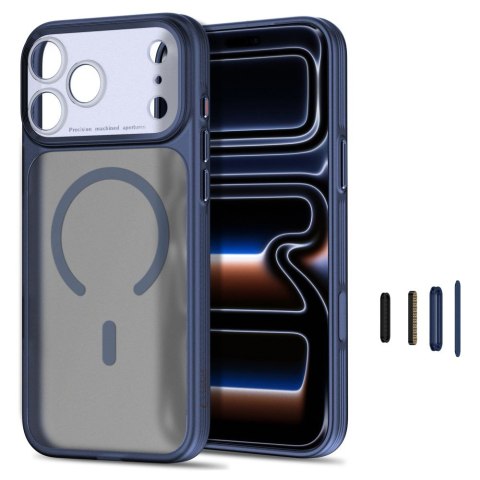 TECH-PROTECT MAGPRIME MAGSAFE CC IPHONE 17 PRO / 18 PRO MATTE DEEP BLUE