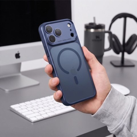 TECH-PROTECT MAGPRIME MAGSAFE CC IPHONE 17 PRO / 18 PRO MATTE DEEP BLUE