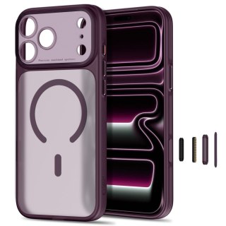 TECH-PROTECT MAGPRIME MAGSAFE CC IPHONE 17 PRO MAX / 18 PRO MAX MATTE DARK CHERRY