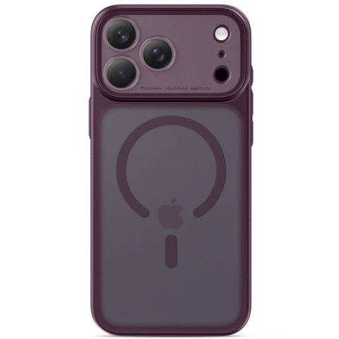 TECH-PROTECT MAGPRIME MAGSAFE CC IPHONE 17 PRO MAX / 18 PRO MAX MATTE DARK CHERRY