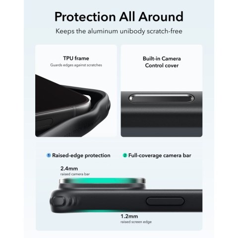ESR CLASSIC HYBRID KICKSTAND MAGSAFE IPHONE 17 PRO MAX / 18 PRO MAX CLEAR/BLACK