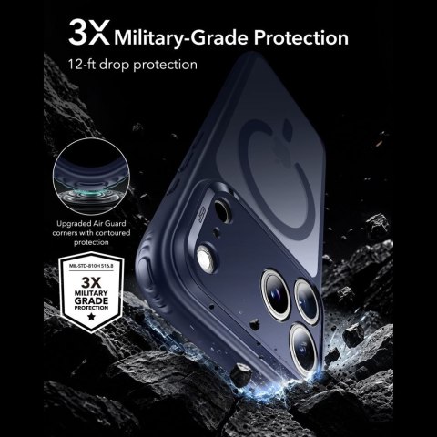 ESR CLASSIC HYBRID MAGSAFE IPHONE 17 PRO MAX / 18 PRO MAX FROSTED BLUE