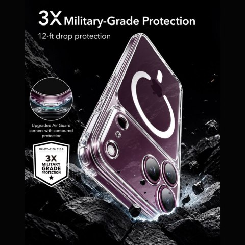 ESR CLASSIC HYBRID MAGSAFE & TEMPERED GLASS IPHONE 17 PRO MAX / 18 PRO MAX CLEAR