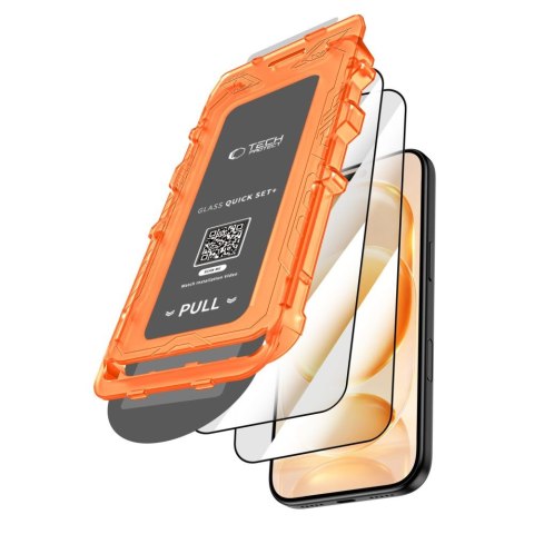 SZKŁO HARTOWANE TECH-PROTECT QUICK SET+ 2-PACK IPHONE 17 PRO / 18 PRO BLACK