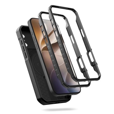 TECH-PROTECT KEVLAR MAGSAFE 2-SET IPHONE 17 PRO MAX / 18 PRO MAX BLACK