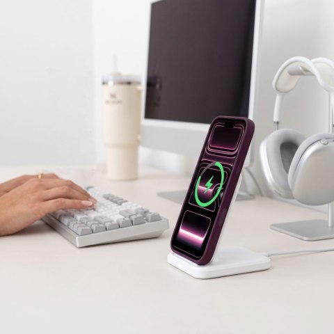TECH-PROTECT MAGONE MAGSAFE CC + GLASS 2-PACK IPHONE 17 PRO / 18 PRO DARK CHERRY/CLEAR