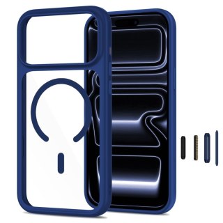 TECH-PROTECT MAGONE MAGSAFE CC + GLASS 2-PACK IPHONE 17 PRO / 18 PRO DEEP BLUE/CLEAR