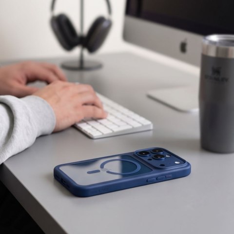 TECH-PROTECT MAGONE MAGSAFE CC + GLASS 2-PACK IPHONE 17 PRO / 18 PRO DEEP BLUE/CLEAR
