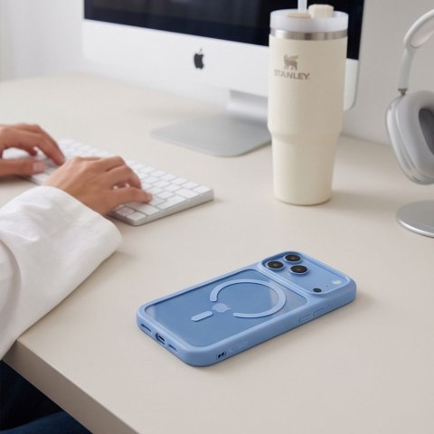 TECH-PROTECT MAGONE MAGSAFE CC + GLASS 2-PACK IPHONE 17 PRO / 18 PRO LIGHT BLUE/CLEAR