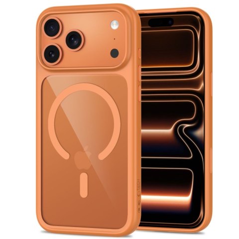 TECH-PROTECT MAGONE MAGSAFE CC + GLASS 2-PACK IPHONE 17 PRO MAX / 18 PRO MAX COSMIC ORANGE/CLEAR