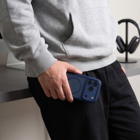 TECH-PROTECT MAGONE MAGSAFE CC + GLASS 2-PACK IPHONE 17 PRO MAX / 18 PRO MAX DEEP BLUE/CLEAR
