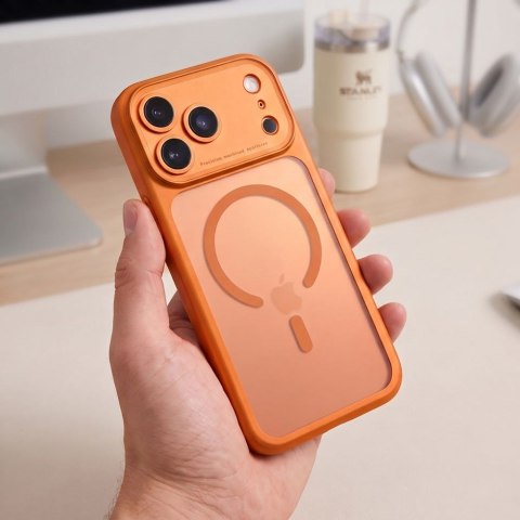 TECH-PROTECT MAGPEAK MAGSAFE CC IPHONE 17 PRO / 18 PRO MATTE COSMIC ORANGE